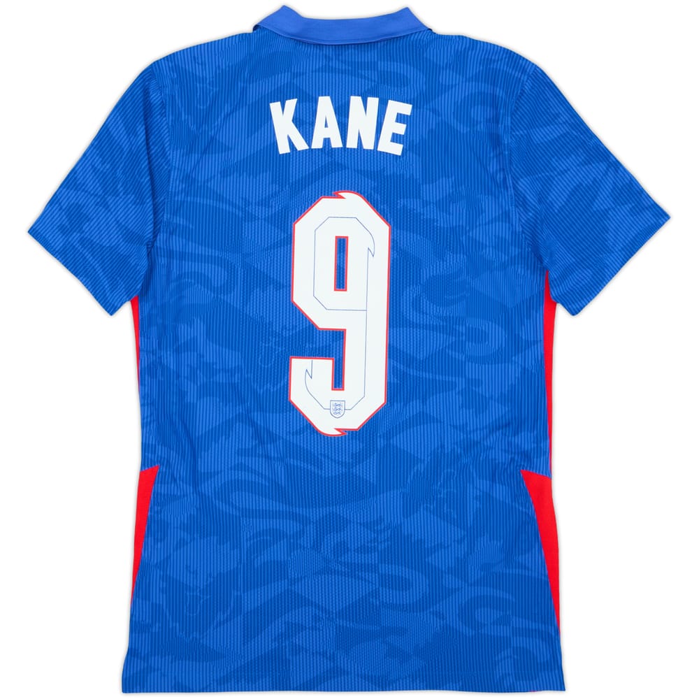 Camiseta auténtica de visitante de Inglaterra 2020-21 Kane #9 - 9/10 - (S)