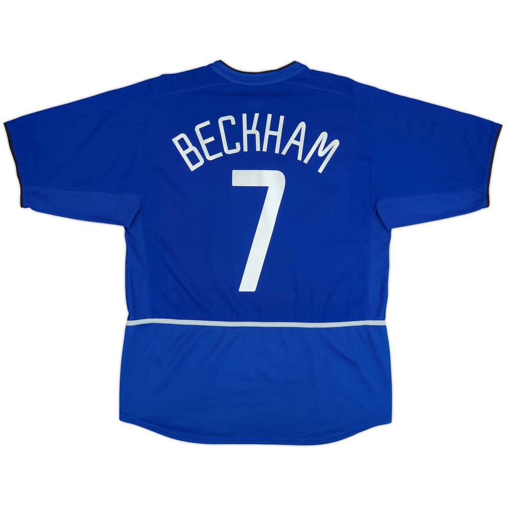 2002-03 Manchester United Third Shirt Beckham #7 - 6/10 - (L)