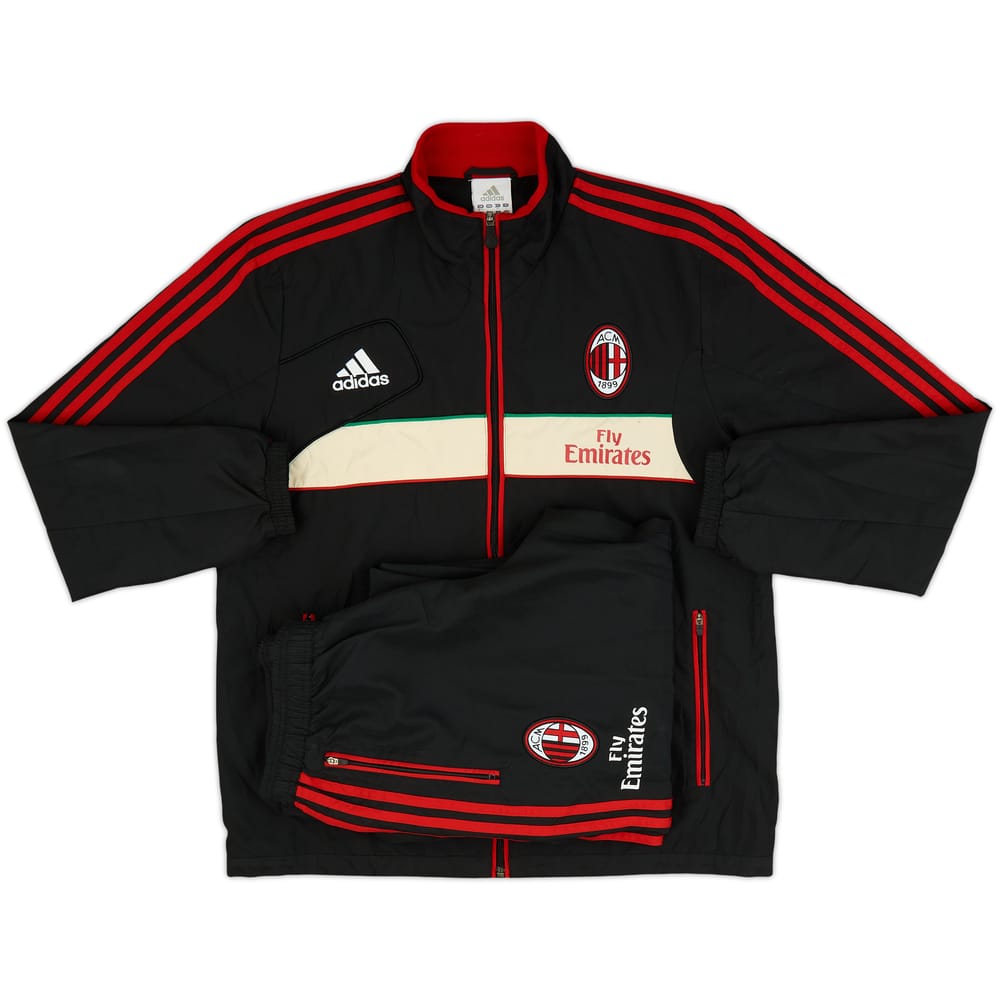 2012-13 AC Milan adidas Tracksuit - 8/10 - (L)