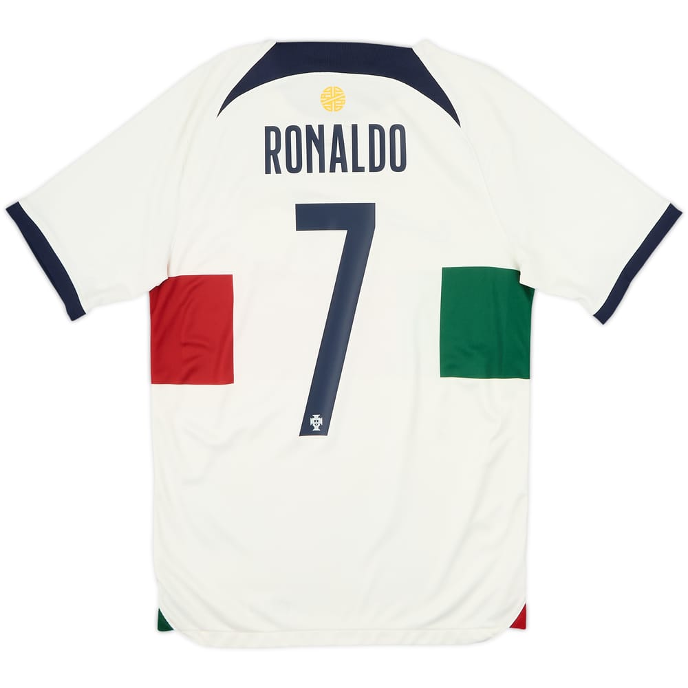 2022-23 Portugal Away Shirt Ronaldo #7 - 5/10 - (M)