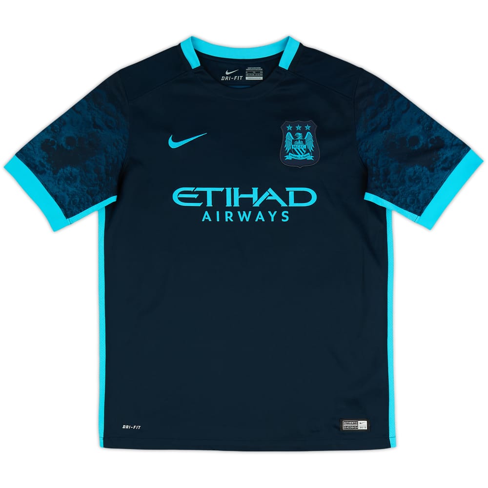 2015-16 Manchester City Away Shirt - 4/10 - (XL.Boys)