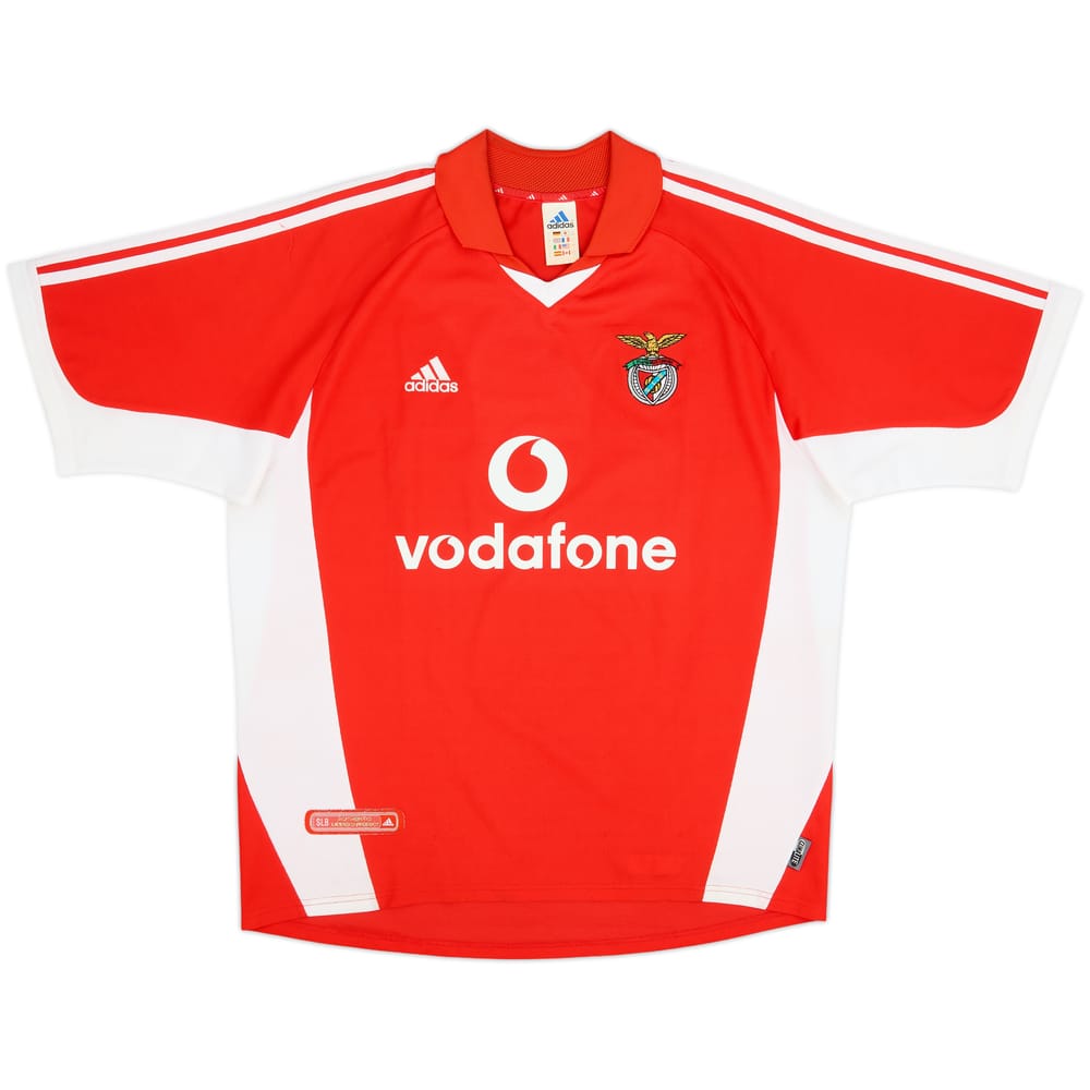 2001-02 Benfica Home Shirt - 8/10 - (L)