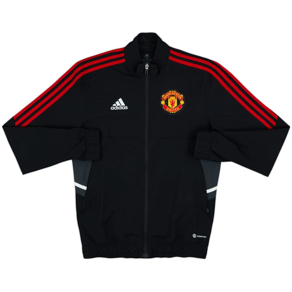 2022-23 Manchester United adidas Track Jacket - 7/10 - (XS)