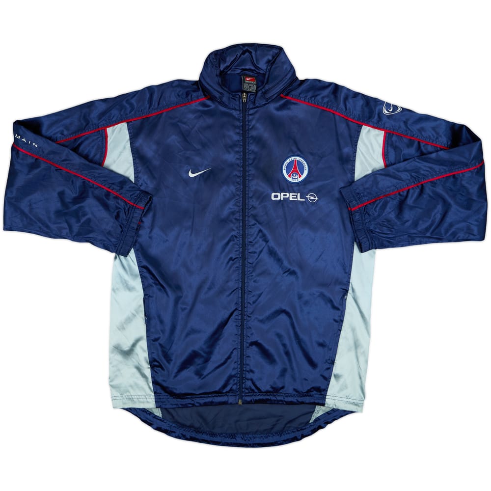 2001-02 Paris Saint-Germain Nike Hooded Track Jacket - 7/10 - (M)