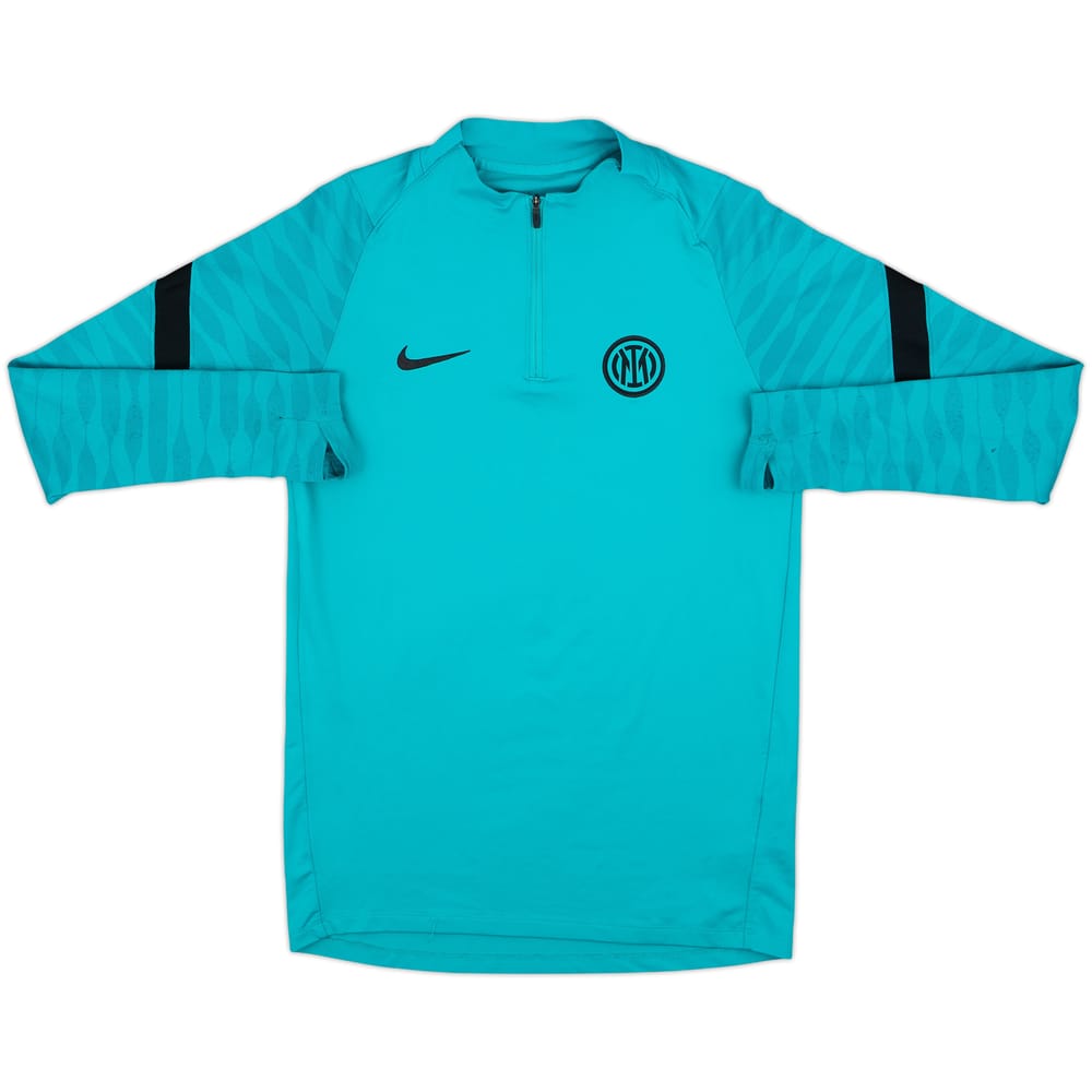 2021-22 Inter Milan Nike 1/4 Zip Drill Top - 7/10 - (S)