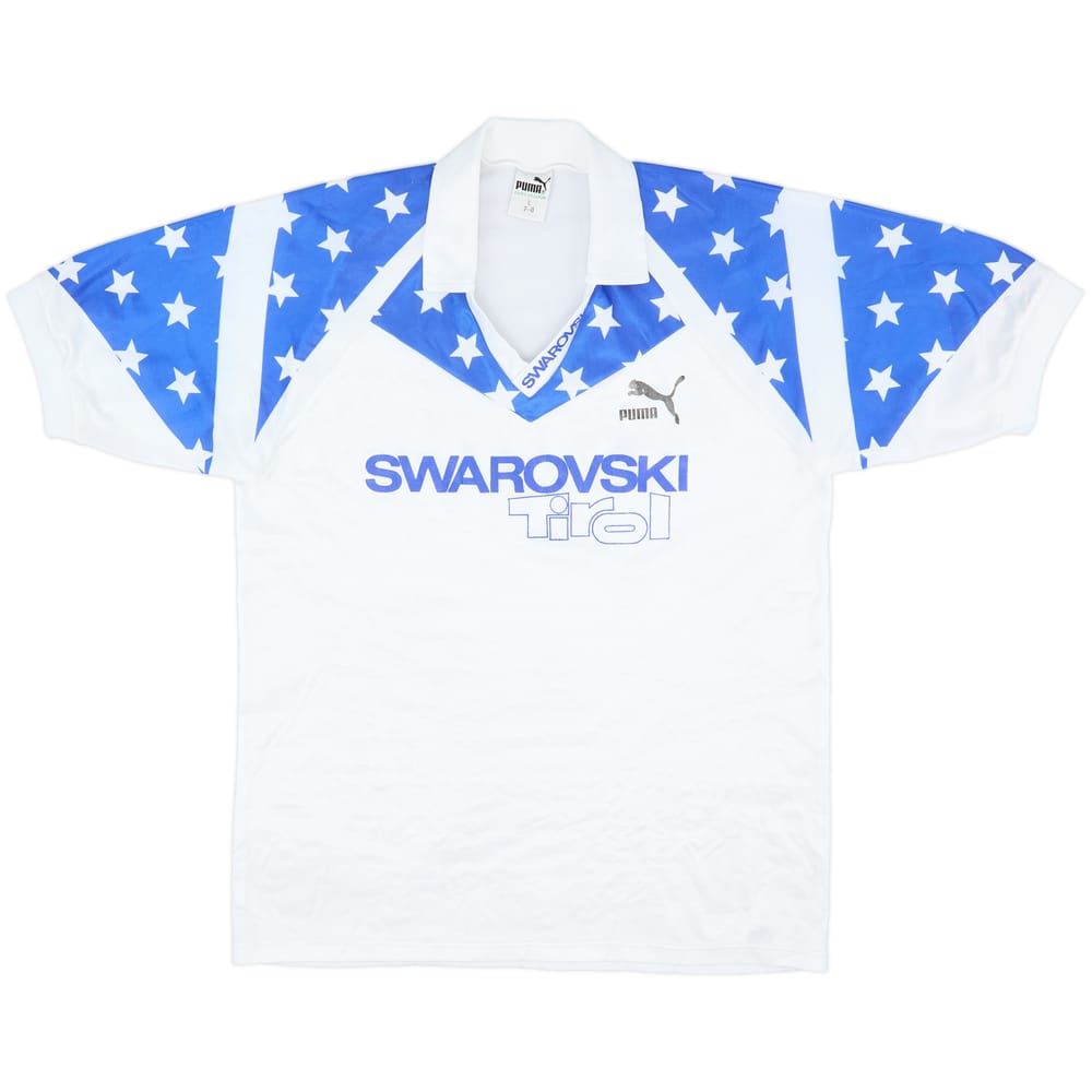 1990-91 Swarovski Tirol Away Shirt - 8/10 - (L)