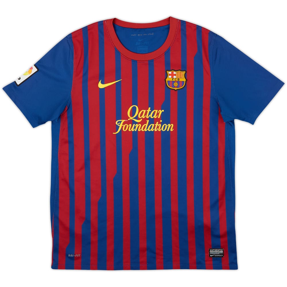 2011-12 Barcelona Home Shirt - 6/10 - (XL.Boys)