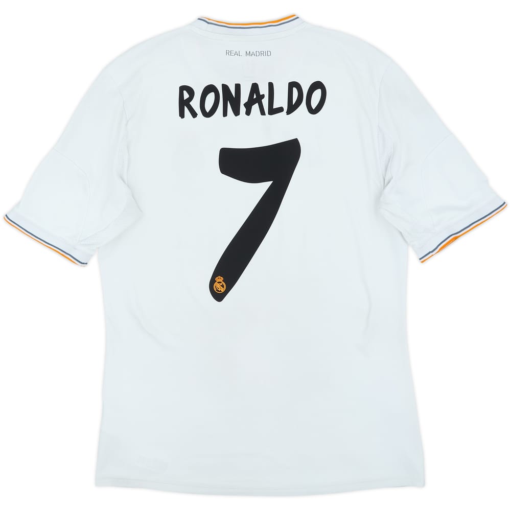 2013-14 Real Madrid Home Shirt Ronaldo #7 - 7/10 - (M)