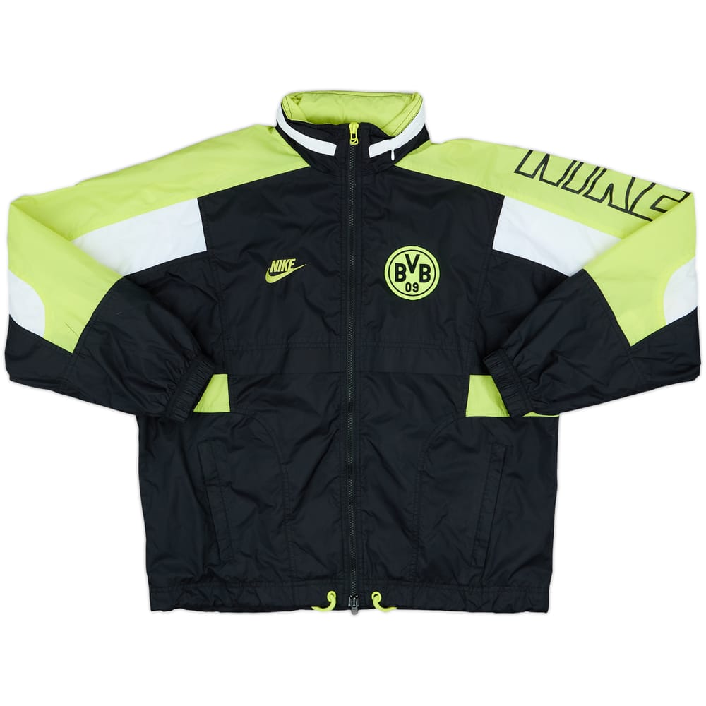 1996-97 Borussia Dortmund Nike Hooded Track Jacket - 8/10 - (S)