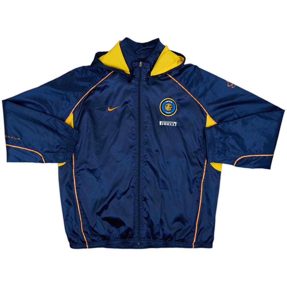 2001-02 Inter Milan Nike Chaqueta impermeable - 8/10 - (L)