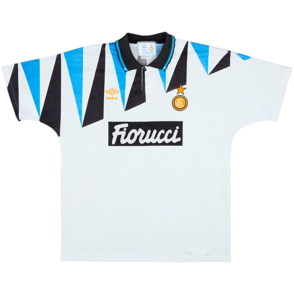 1992-93 Inter Milan Away Shirt - 7/10 - (XL)