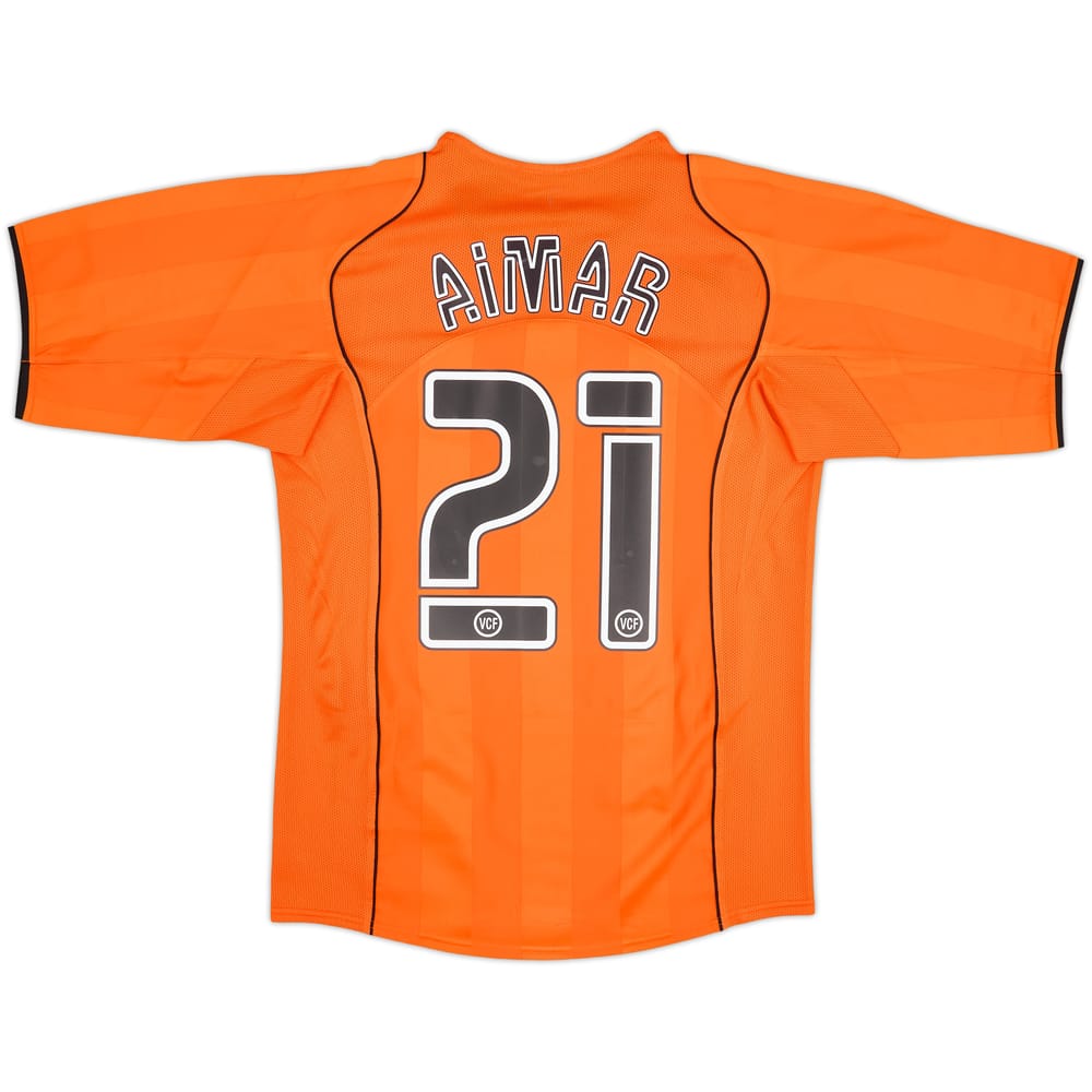 2004-05 Valencia Away Shirt Aimar #21 - 9/10 - (S)