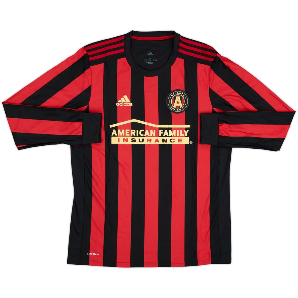 2017 Atlanta United Home L/S Shirt - 9/10 - (L)