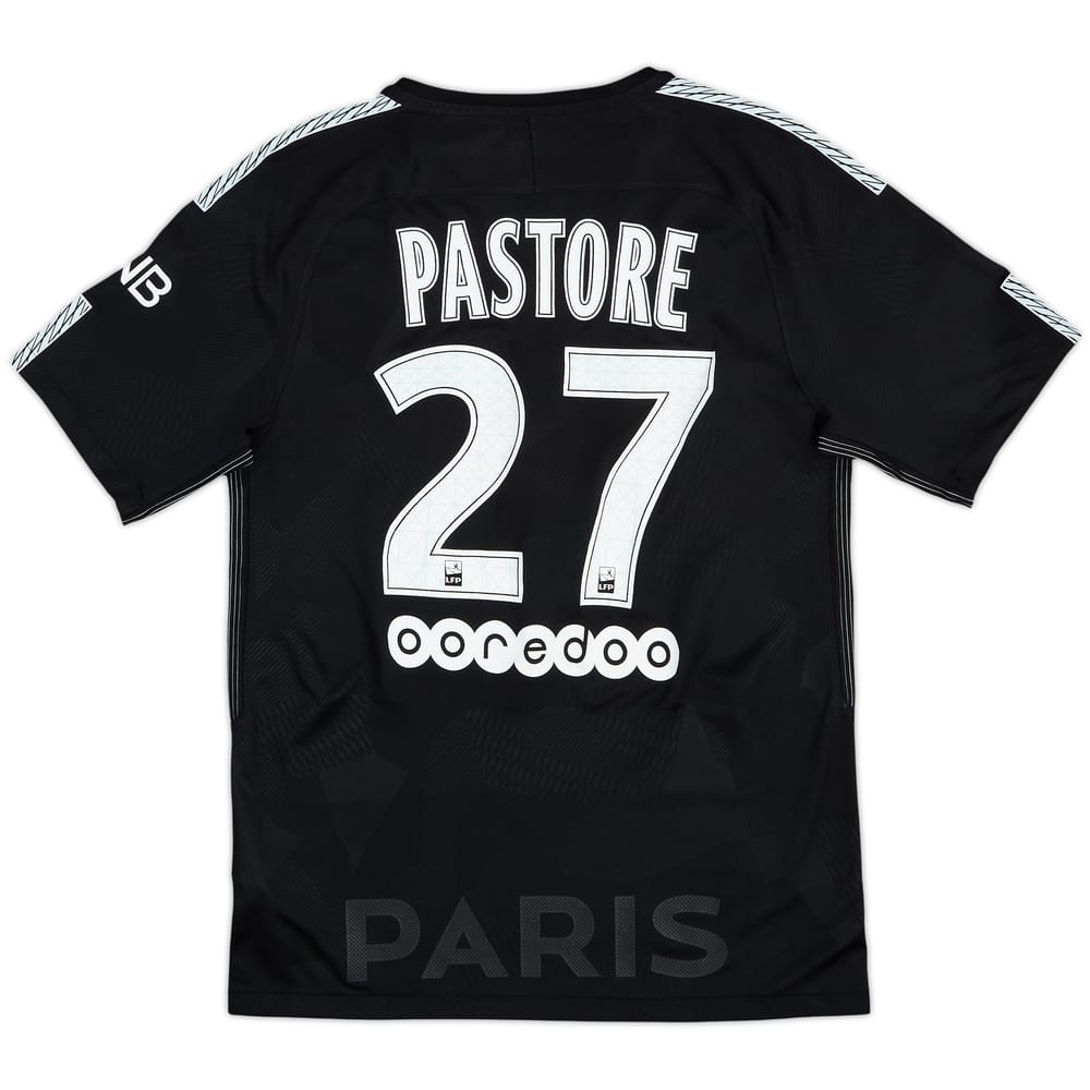2017-18 Paris Saint-Germain Third Shirt Pastore #27 - 9/10 - (S)