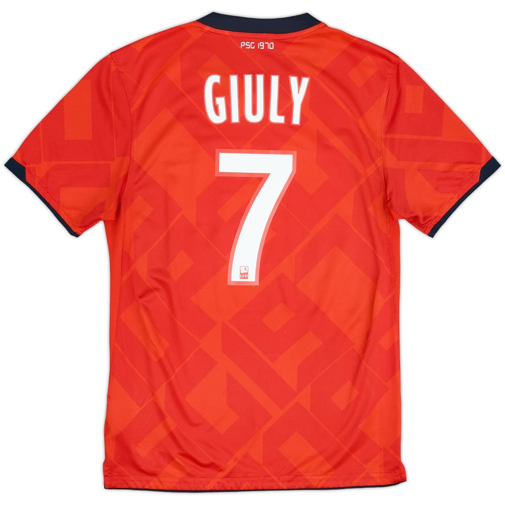 2010-12 Paris Saint-Germain '40 ANS' Home/Third Shirt Giuly #7 - 7/10 - (S)