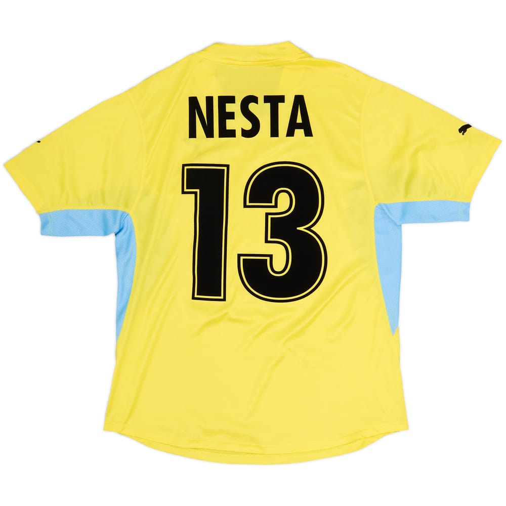 2001-02 Lazio Away Shirt Nesta #13 - 8/10 - (XL)