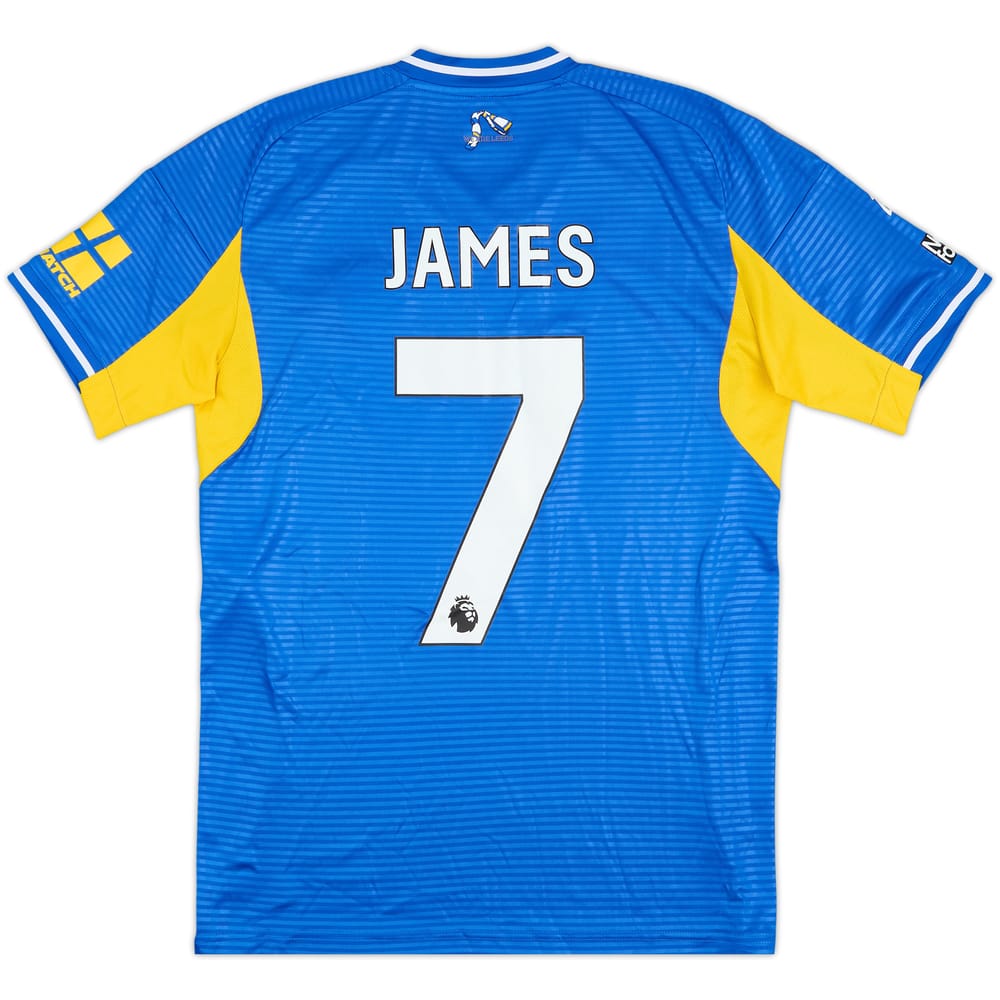 2025-26 Leeds Match Issue Away Shirt James #7