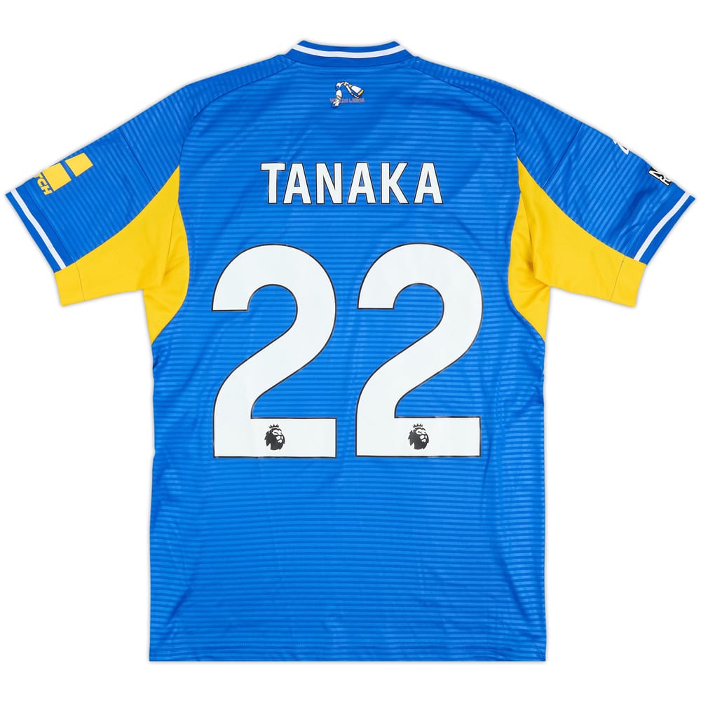 2025-26 Leeds Match Issue Away Shirt Tanaka #22