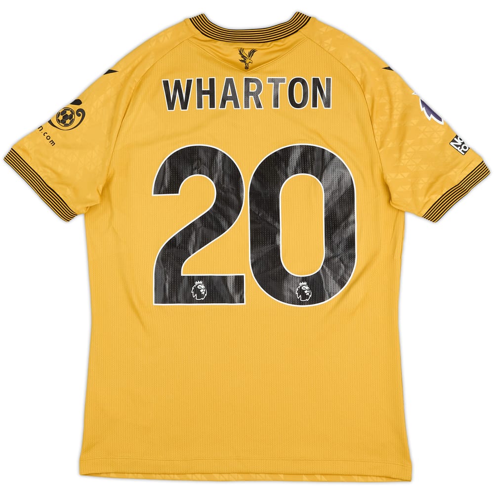 2025-26 Crystal Palace Match Issue Third Shirt Wharton #20
