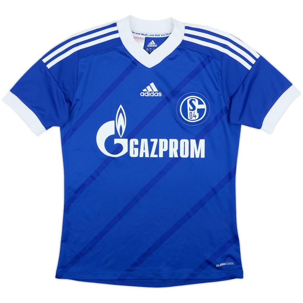 2012-14 Schalke Home Shirt - 6/10 - (L.Boys)