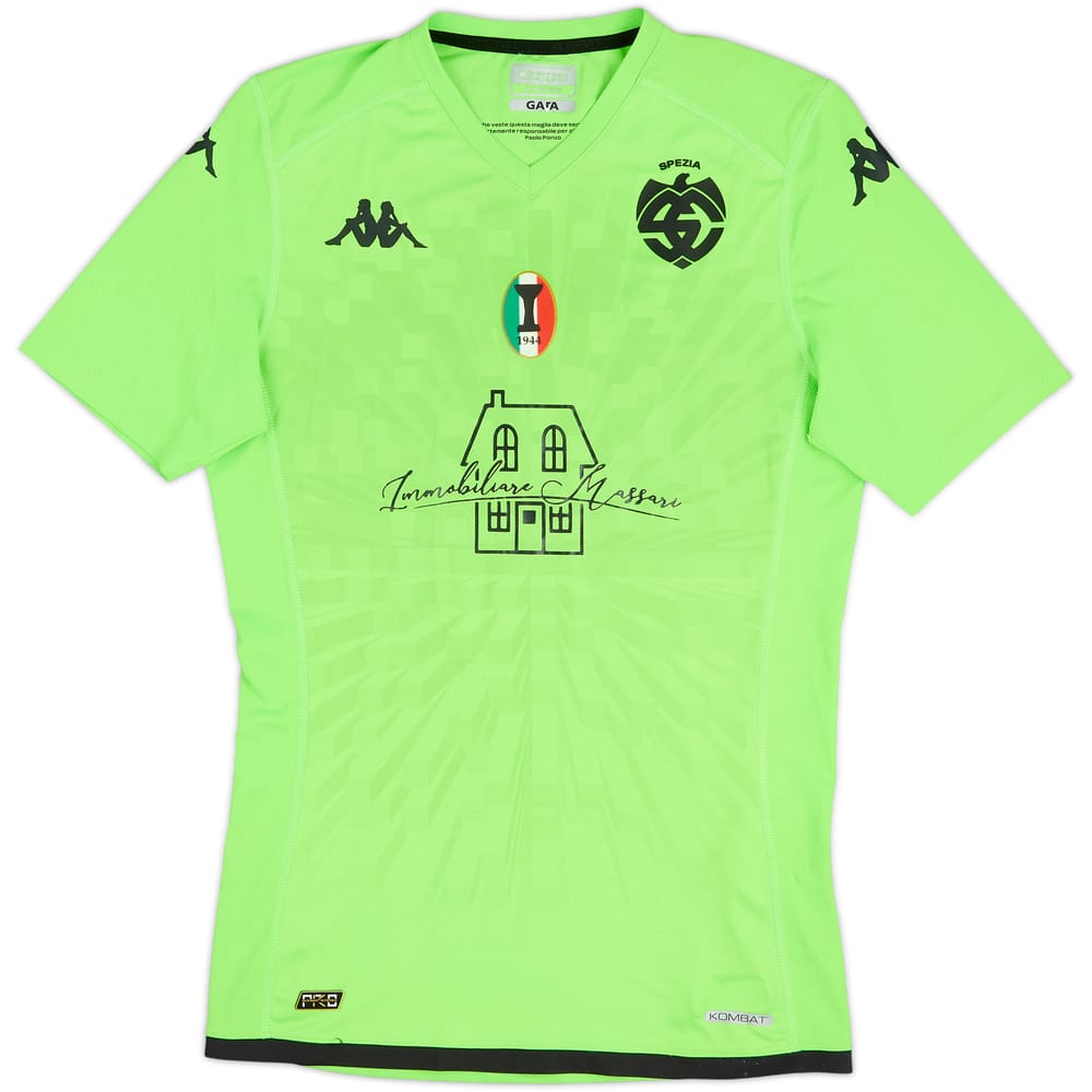 2023-24 Spezia Youth Match Issue GK S/S Shirt #12