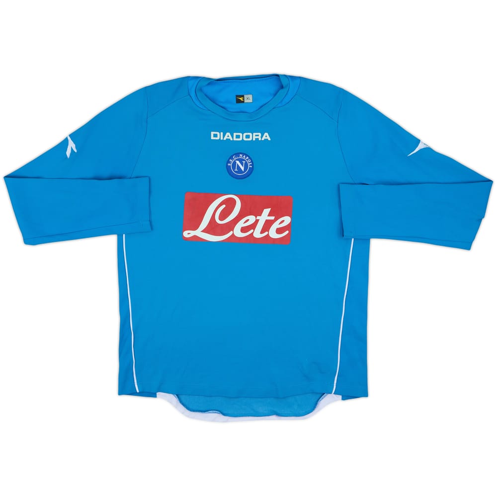 2006-07 Napoli Diadora Training Top - 6/10 - (XL)