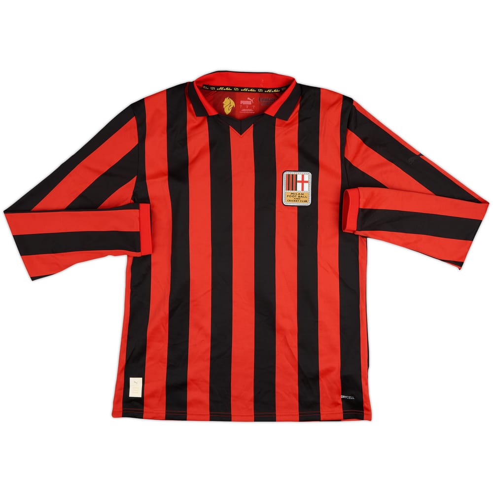 2024-25 AC Milan Anniversary L/S Shirt #69 - 8/10 - (L)