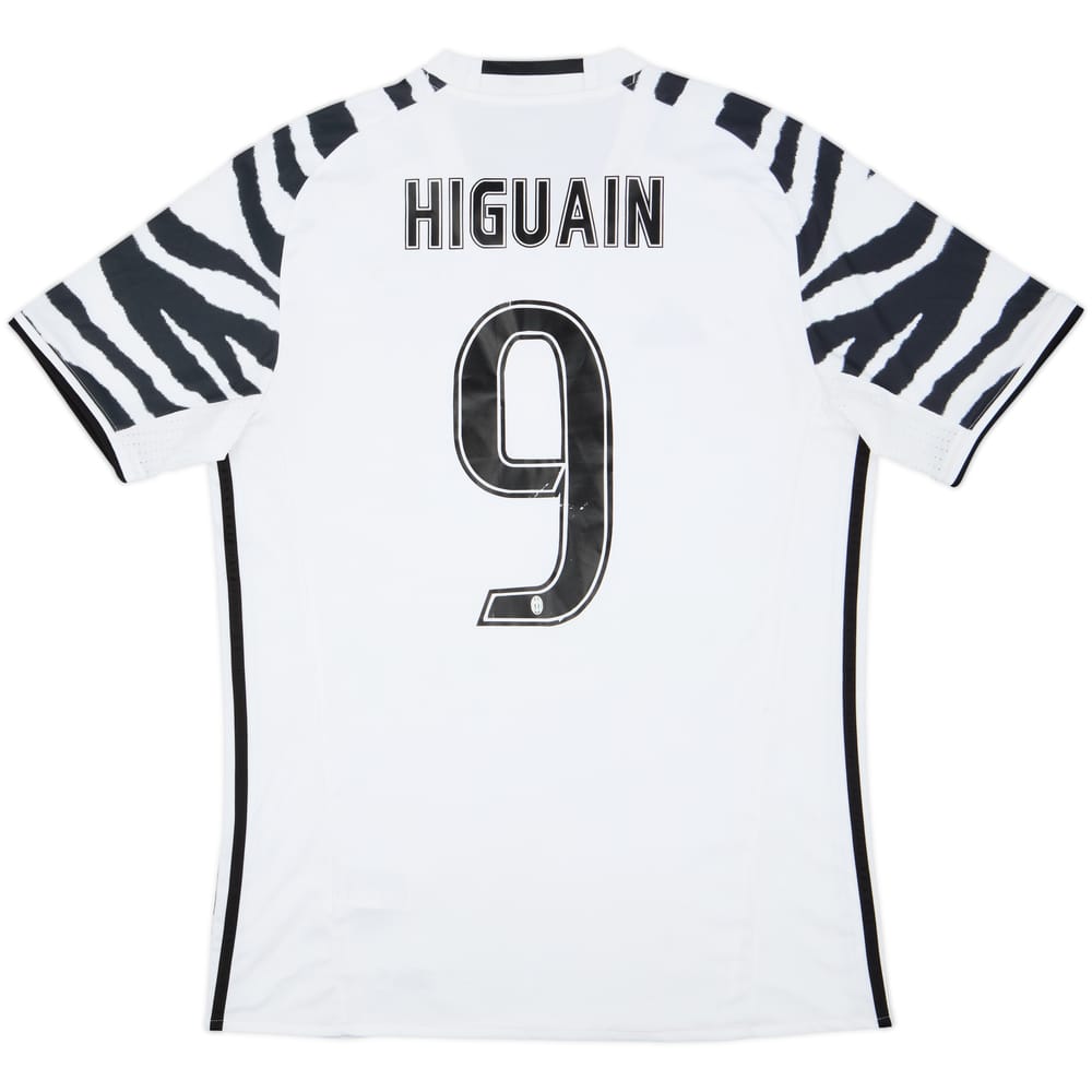 2016-17 Juventus Third Shirt Higuain #9 - 7/10 - (M)