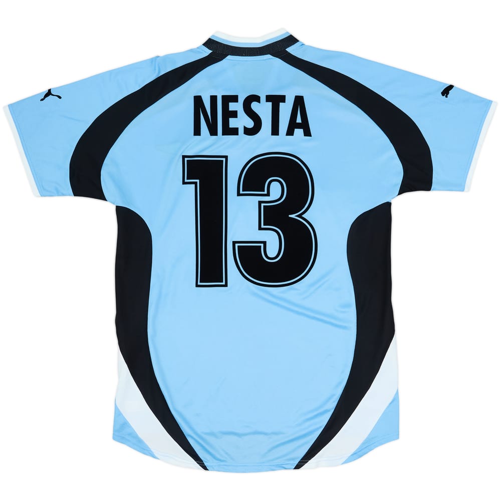 2000-01 Lazio Home Shirt Nesta #13 - 8/10 - (M)