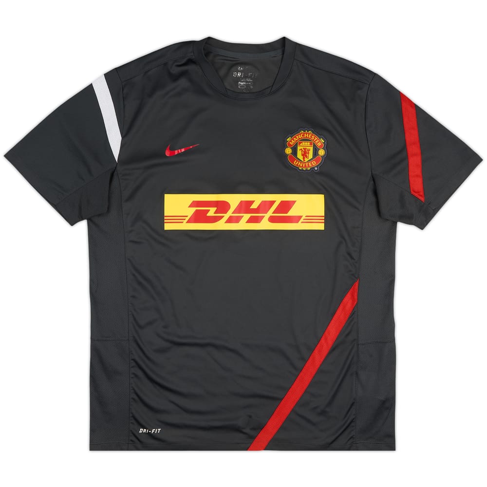 2012-13 Manchester United Nike Training Shirt - 9/10 - (XL)