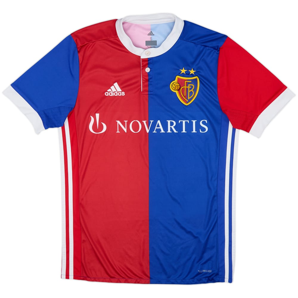 2017-18 FC Basel Home Shirt - 6/10 - (S)