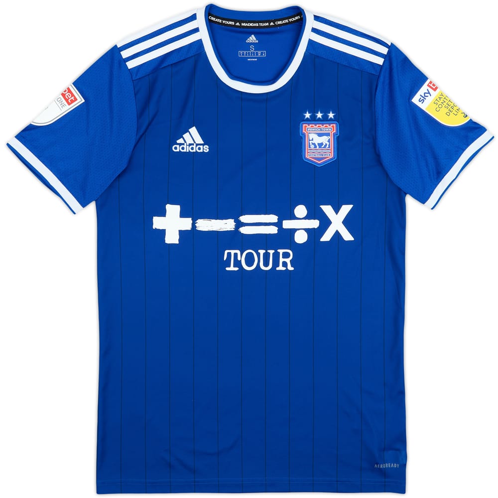 2021-22 Ipswich Home Shirt - 10/10 - (S)