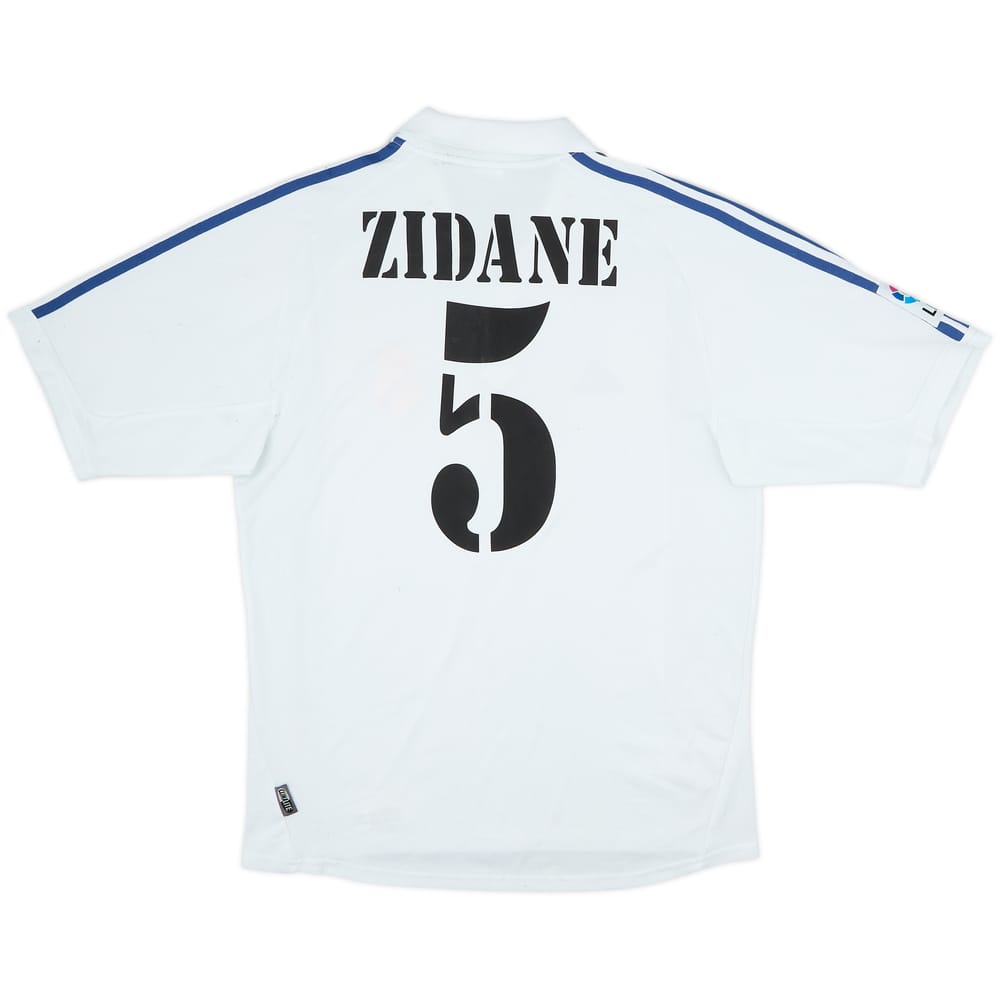 2001 Real Madrid Home Shirt Zidane #5 - 5/10 - (M)