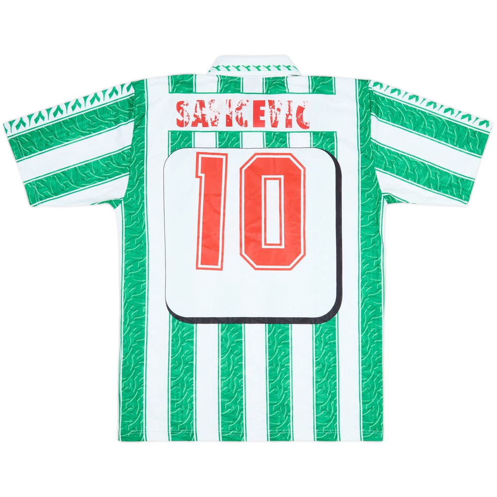 1996-98 Rapid Vienna Home Shirt Savicevic #10 - 5/10 - (XL)