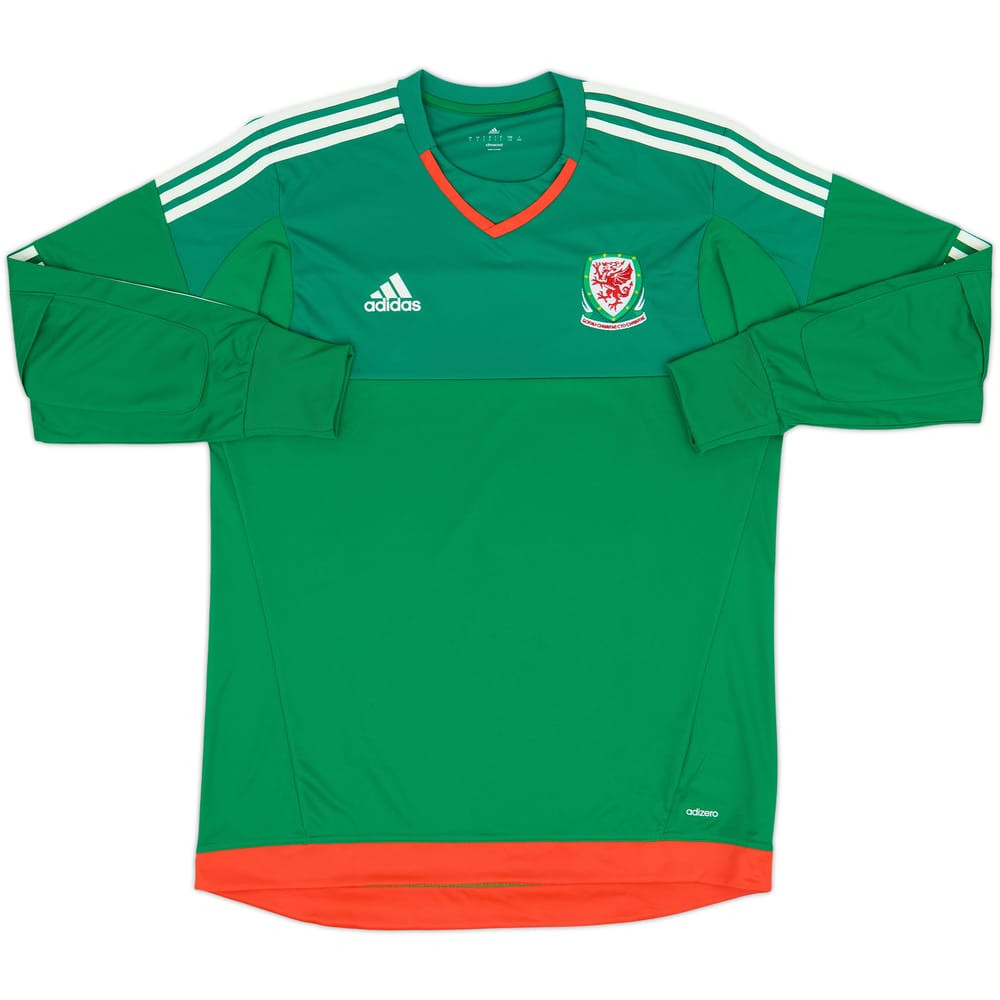 2016-17 Wales Authentic GK Shirt - 10/10 - (L)