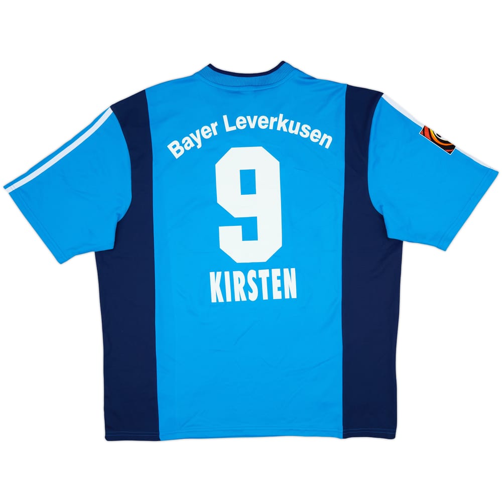 2001-03 Bayer Leverkusen Away Shirt Kirsten #9 - 10/10 - (XXL)