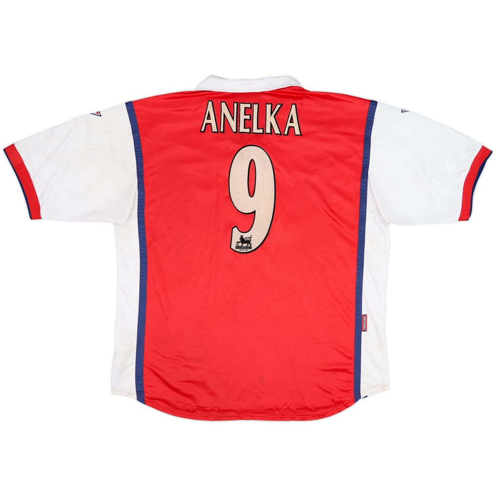 1998-99 Arsenal Home Shirt Anelka #9 - 5/10 - (XL)