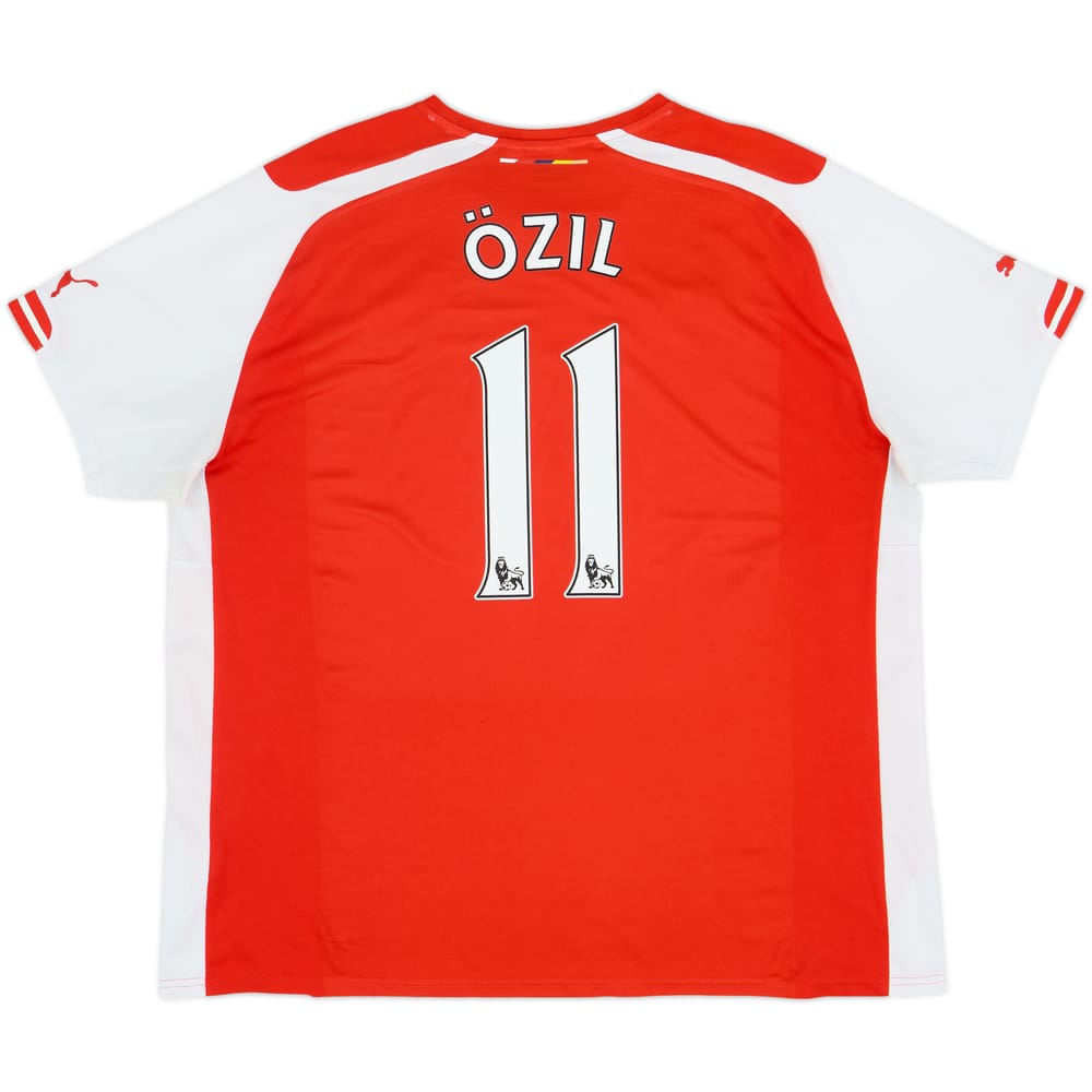 2014-15 Arsenal Home Shirt Ozil #11 - 5/10 - (XXL)