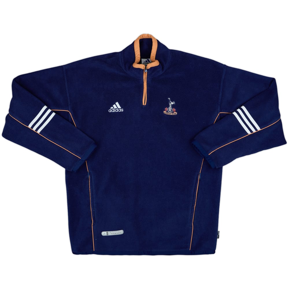 1999-00 Tottenham adidas 1/4 Zip Fleece Top - 8/10 - (L)