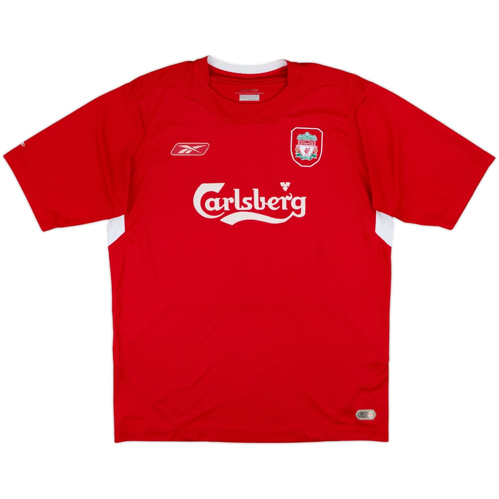 2004-06 Liverpool Home Shirt - 5/10 - (XL)