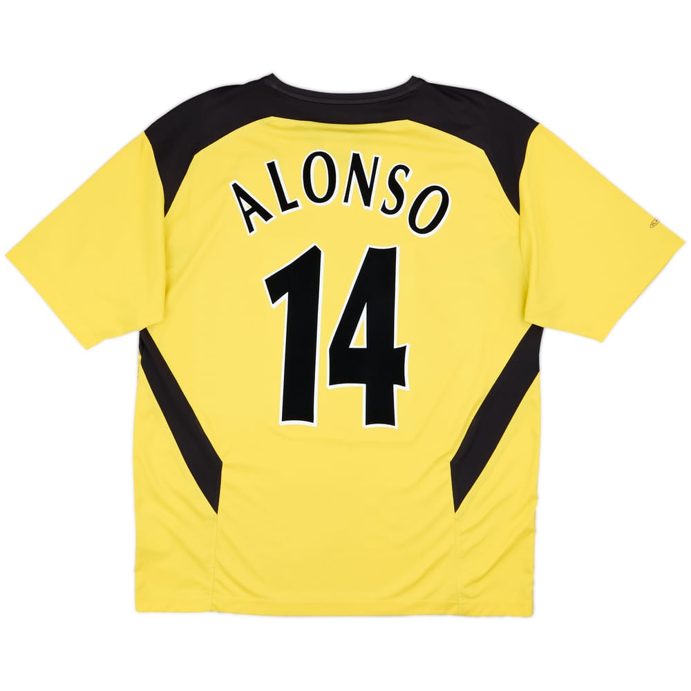 2004-06 Liverpool Away Shirt Alonso #14 - 7/10 - (L)