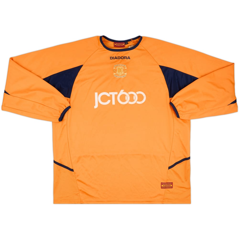 2003-04 Bradford City Signed Centenary GK Shirt #1 (Combe)