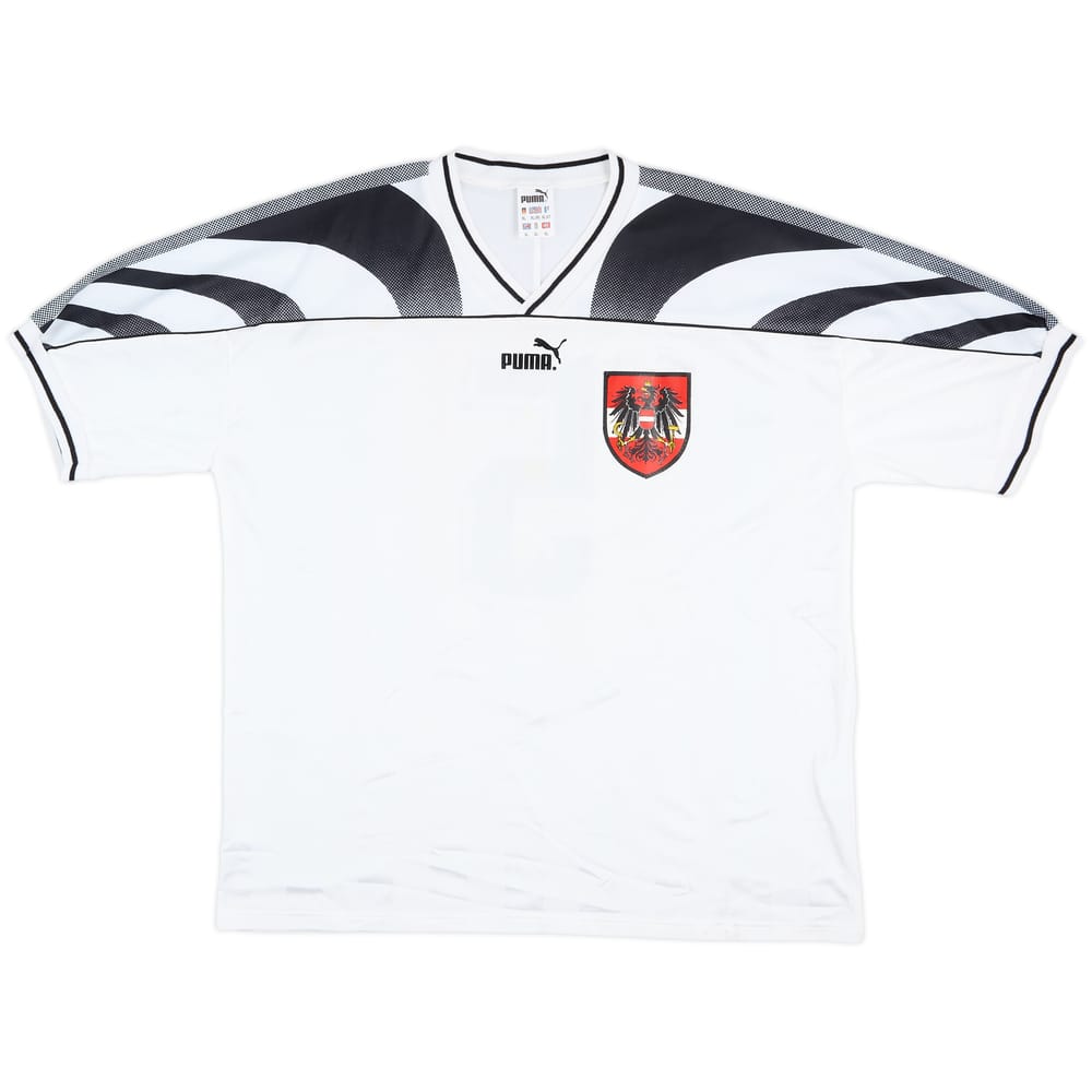 1995-96 Austria Match Issue Home Shirt #5