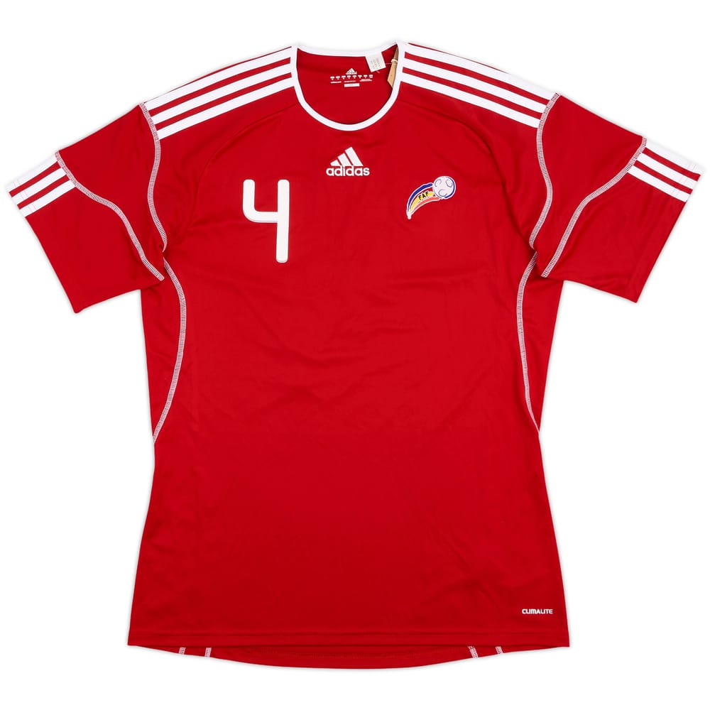 2010-11 Andorra Match Issue Home Shirt #4 (Sonejee)