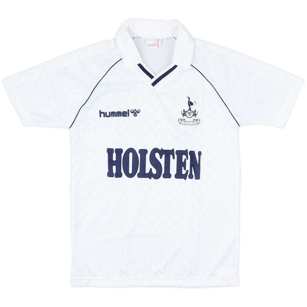 1987-89 Tottenham Home Shirt - 9/10 - (S)