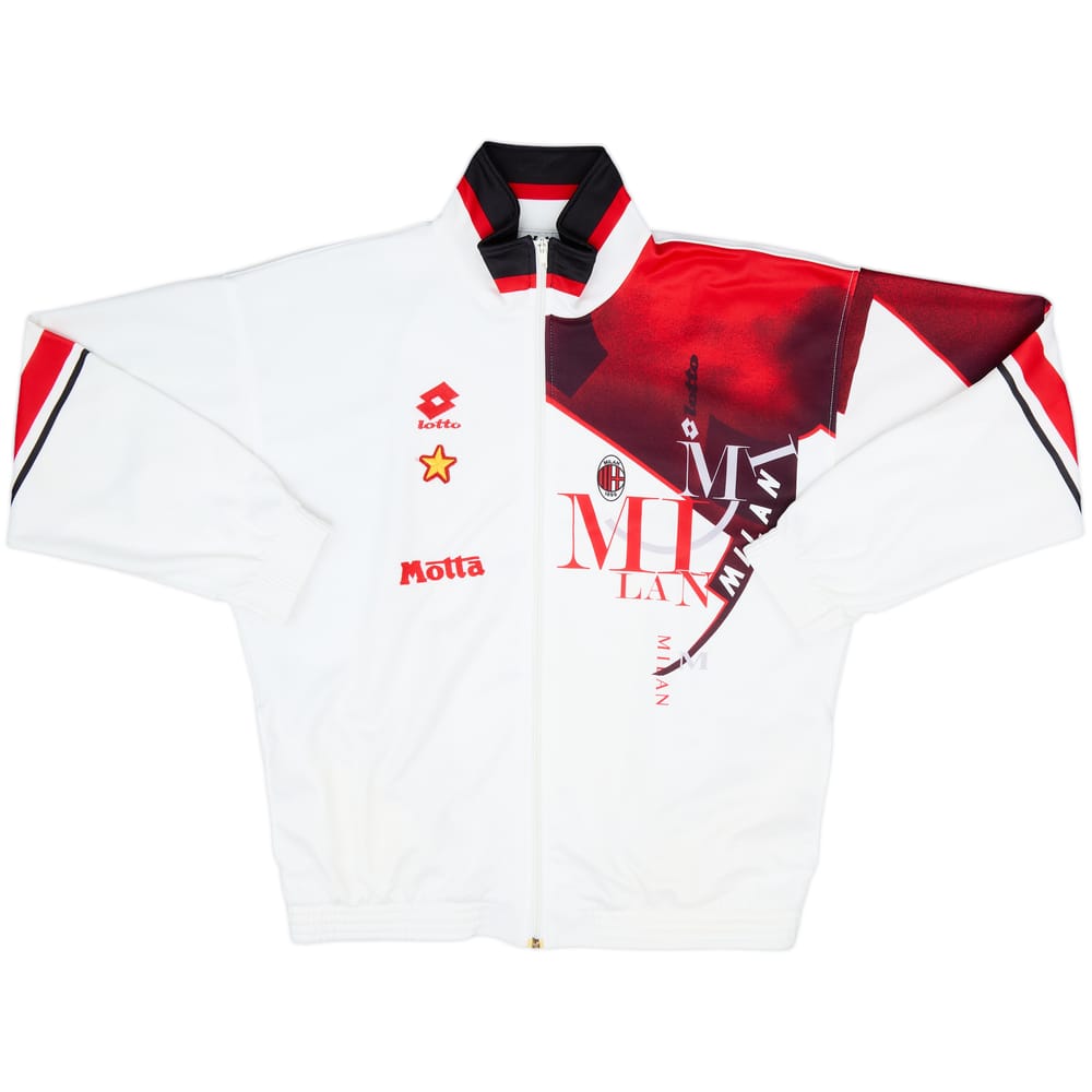 1993-94 AC Milan Lotto Track Jacket - 8/10 - (XL)