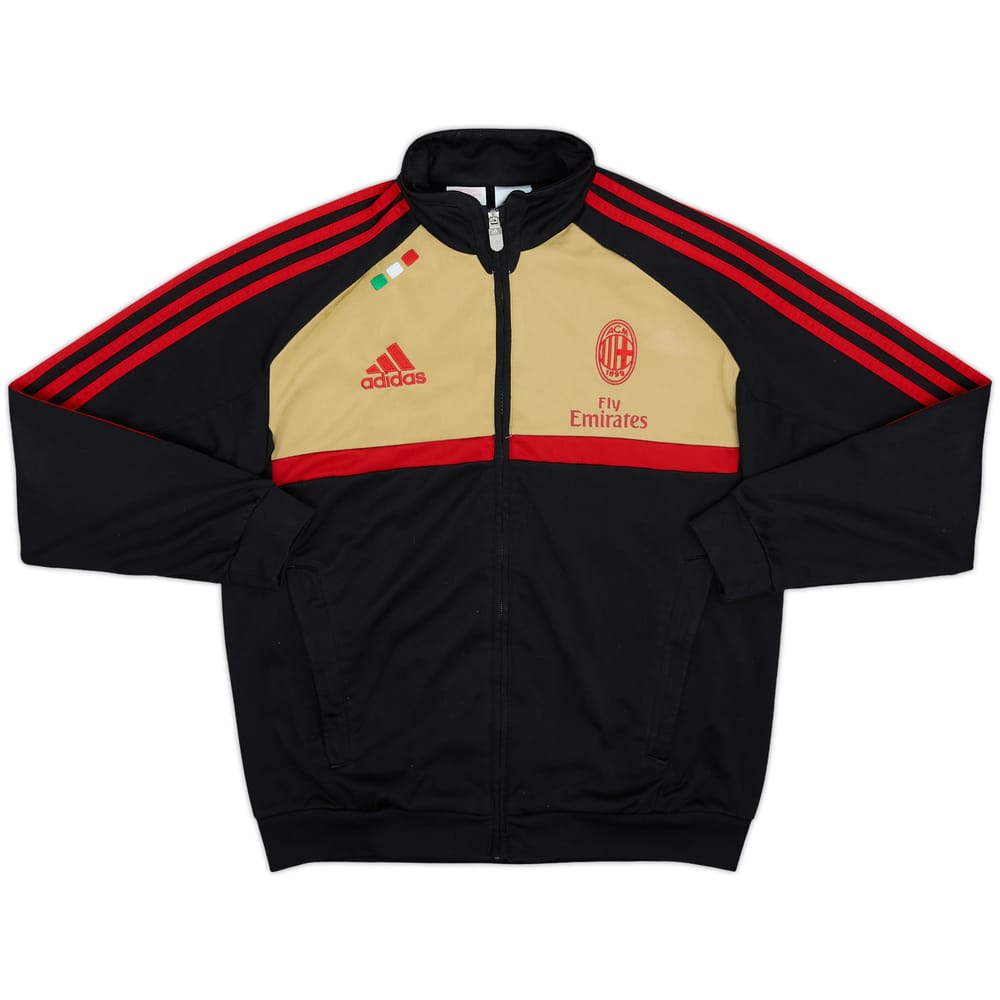 2011-12 AC Milan adidas Track Jacket - 8/10 - (L.Boys)