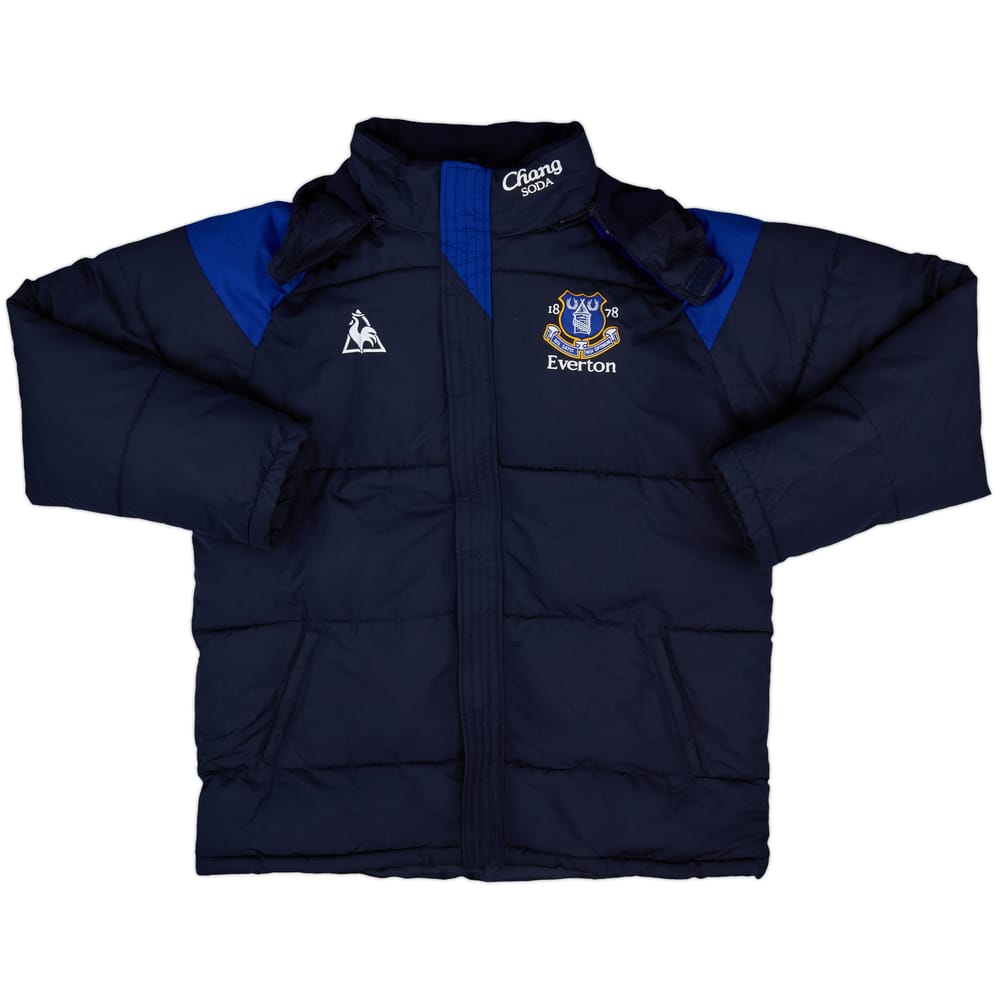 2009-10 Everton Le Coq Sportif Padded Bench Coat - 9/10 - (XL)