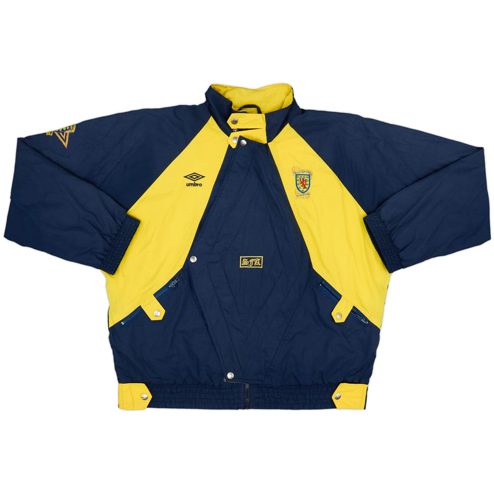 1990-92 Scotland Umbro Track Jacket - 7/10 - (M)