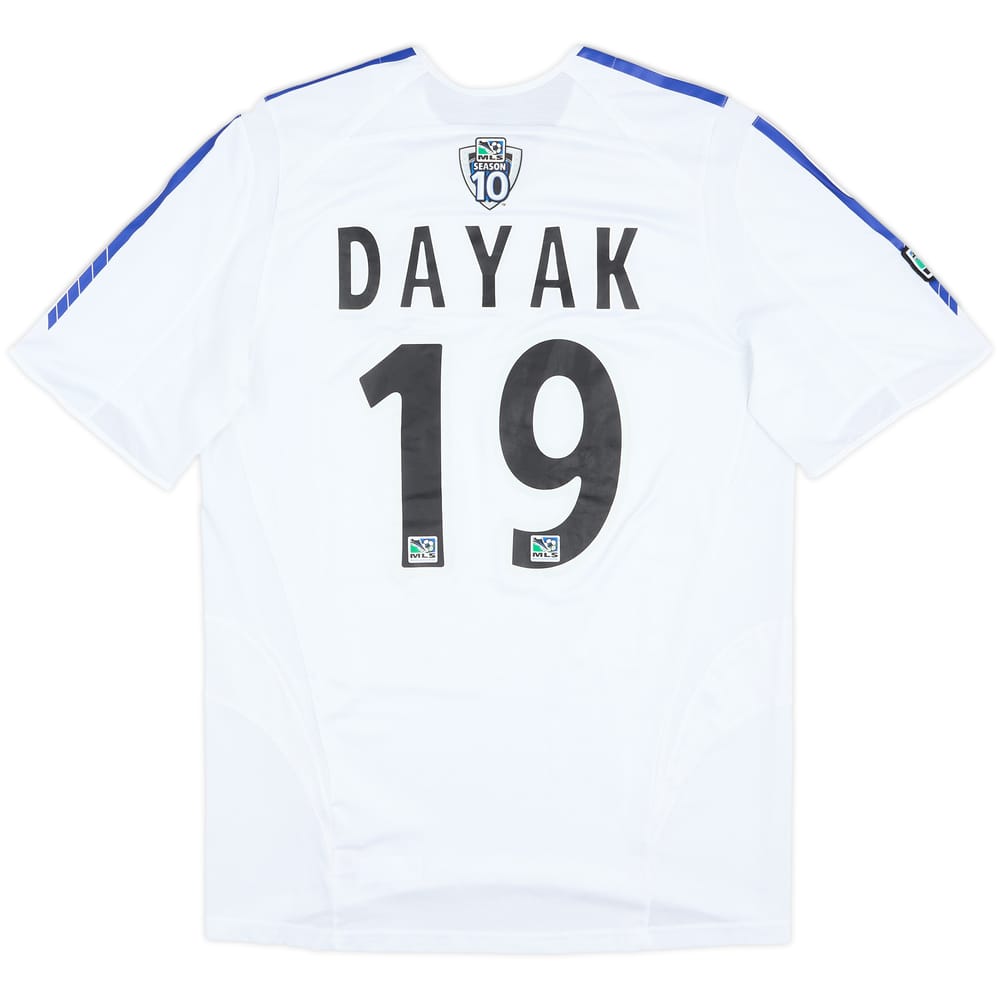 2005 San Jose Earthquakes Match Issue Away Shirt Dayak #19